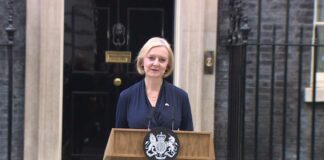 Prime Minister Liz Truss resigns